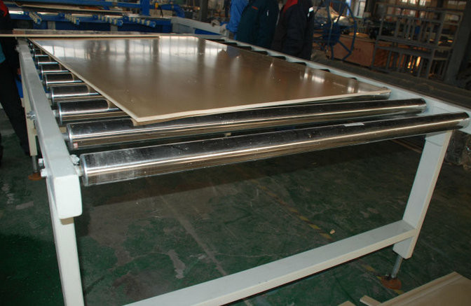 WPC Free Foamed Board Wood Plastic Extrusion Line High efficient