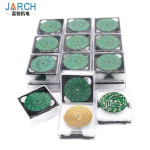 China Low Noise 10A Per Circuit 250mm Lead Pancake Slip Ring factory