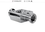 Stainless Steel Manual Sanitary Diaphragm Valve With FDA Membrane One Year