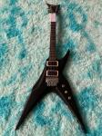 6 Strings Guitar 39 Inch V Shape Electric Guitar Neck Through Active Guitar