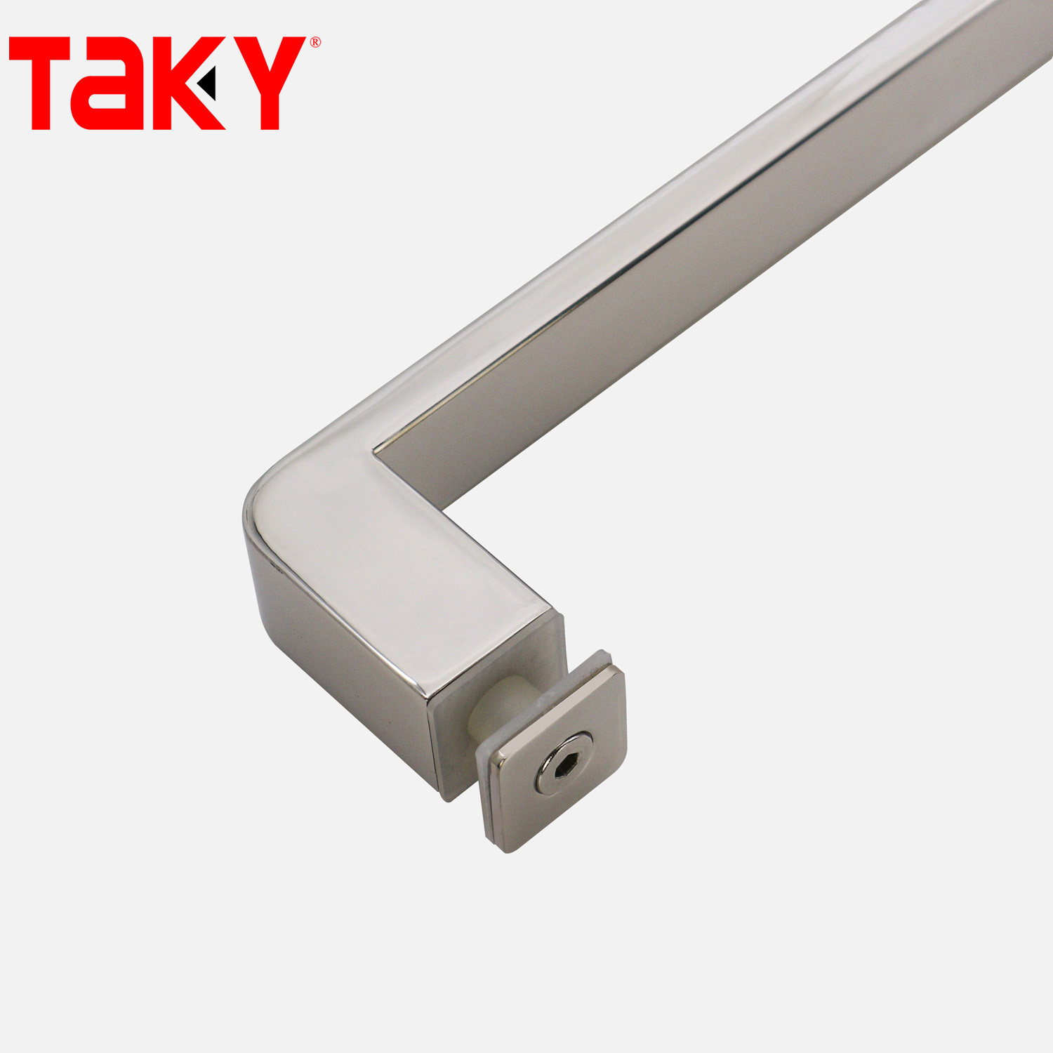 Customized Polish Handle Bathroom Glass Door Handle Stainless Steel Glass Door Pull Handle