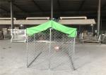 Chain Link Dog Fence /Dog Kennel DIY powder coated hot dipped galvanized mesh