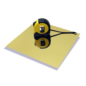 China Anticorrosive PVD Mirror Gold Stainless Steel Sheet For Construction factory