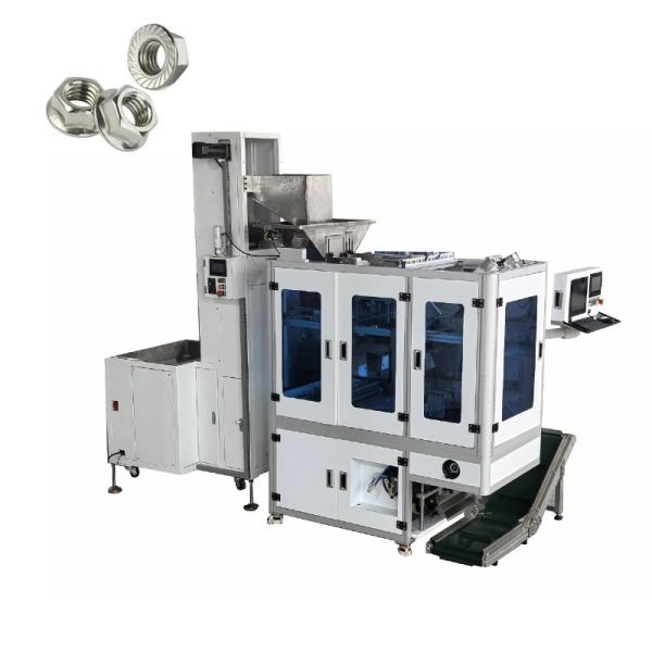 Plastic Material Fastener Package Automatic Bag Counting Machine with Visual