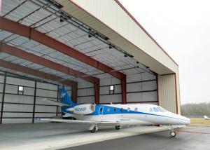 China Modular Prefabricated Industrial Steel Structure Aircraft Kit Hangar Easy Assembly factory