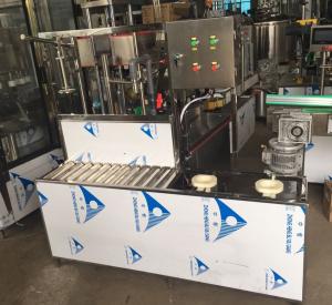 China Semi Automatic Pure Water Automated Bottle Filling Machine factory
