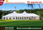 White cover 100 + people pagoda party tent with aluminum alloy for wedding event