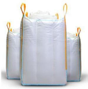 China Laminated Bulk Bag Standard FIBC Plastic Rice Grain 240gsm Cement 1 Ton Bags factory