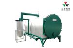 Horizontal Waste Biomass Biochar Carbonization Machine 2000kg/24h