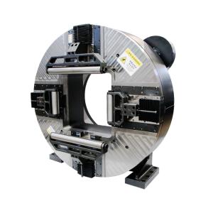 China Pneumatic Professional Rotate Air Square Chuck For Laser Pipe Cutting factory