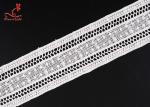5.2cm Width Water Soluble Lace Trimming For Straight Skirt Tail Design