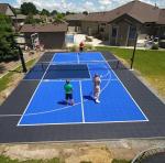 Pickleball Sport Modular Interlocking Floor Tiles Mat Outdoor Basketball Court