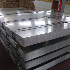 China 0.5mm Thick Galvanized Steel Sheet Gi Zinc Coated Cold Rolled factory