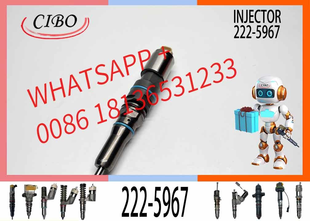 Diesel Common Fuel Rail Engine Injector 222-5967 392-9046 456-3509 456-3589 324-5467 364-8024 171-9704 196-1401 for C9.3