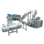 Hardware accessories automatic packaging machine toy cabinet lighting packaging