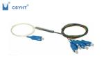 Environmental Stable PLC Fiber Optic Splitter Low Polarization Dependent Loss