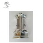 Pale Gold Coffin Swing Handle African Style Abs Pp Plastic Material