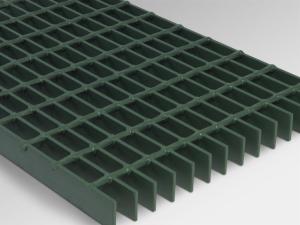 China Black Galvanized Steel Grating 25x4 Mild Steel Grating Anti Slip factory