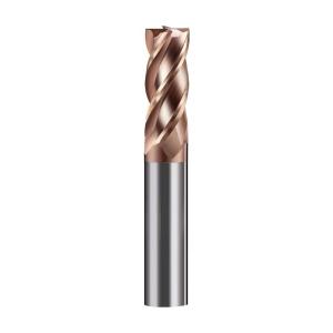 China Tungsten Steel CNC End Mill Cutter Flat Milling Cutting Tool Nano coating factory