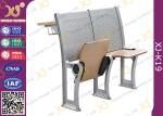 Plywood School / College Classroom Furniture Connected Table And Chair