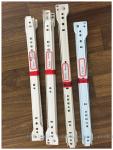 Ivory Color Bathroom Cabinet Hinges , Metal Box Drawer Slides Ce Certificate