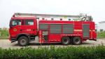32M Hydraulic Telescopic Water Tower Fire Truck 440hp With 5t Water 2t Foam