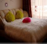 PELT Fur Sheepskin Throw Blanket Cushion Rugs 180x200