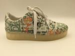 Beige Womens Lace Up Casual Shoes 5mm Leisure Comfort Shoes