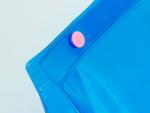 Personalized EVA Cosmetic Bag Semi Transparent Colour With Button