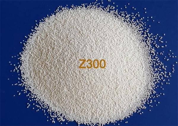 ZIRNANO Ceramic Shot Peening Media , ZrO2 60 - 68% Abrasive Shot Blasting Non