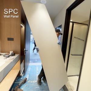 China SPC Wall Panels Waterproof Stain Resistant For Bathroom And Showeroom factory