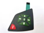 Key Pad Instrument Membrane Switch Panels With 2.54MM Pitch Female Connector