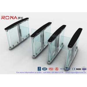 Polishing Surface Speed Gate Turnstile , Automated Turnstile Entry Systems