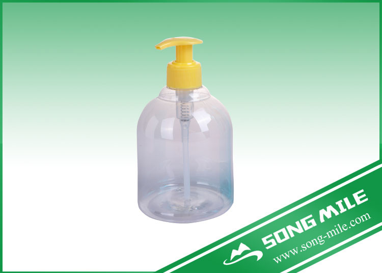 250ml 500ml Round Shape HDPE Hand Lotion Dispenser Plastic Bottle