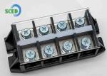 25.50mm High Current Terminal Block 600V 101A Brass Power Terminal Blocks