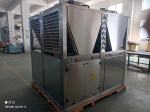 China 175KW Custom Heat Pump 380V 50HZ Or 60HZ Horizotal Shell Tube factory