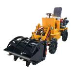 Double Lifting Cylinder Electric Small Wheel Loader 700kg HTEL18