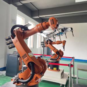 China 1611mm Reach Palletizing Robot Floor Mounted factory
