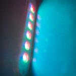 Red Green Blue RGB Emitting 90W Marine Underwater Boat Lights For Pontoons
