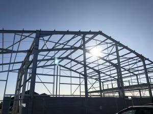 China Warehouse 120kg/Sqm Light Gauge Steel Structures Large Heavy Metal Buildings Construction factory