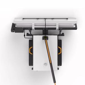 China Autonomous Industrial Solar Panel Energy Dry Cleaning Robot Rotary Brush Machine Washing Product Equipment Cleaner factory