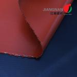 Flexible Silicone Coated Fiberglass Fabric For Fire Protection 160g/M2 - 2500g