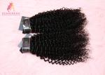 No Shedding Virgin Indian Hair / 10''-30'' Kinky Curly Hair Weave