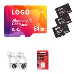 Custom IP Camera Sd Card 64gb 128gb 256gb V30 A2 U3 Outdoor Camera CCTV