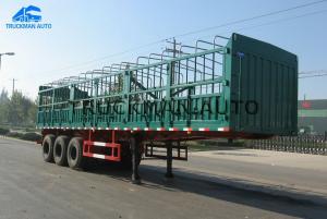China 3x13 Tons 3 Axles Fence Tractor , Semi Trailer Truck With 50 Tons Loading Capacity factory