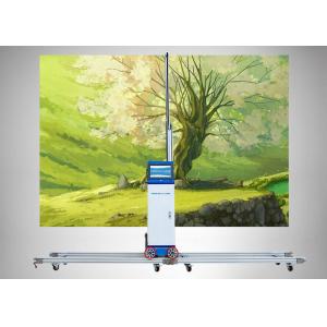 China 32m2/h 9600DPI Wall Inkjet Printing Machine 10ML Ink on sale