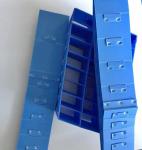 Fireproof Plastic Hollow Sheet Blue 2440mm Plastic Dividers Box Crates