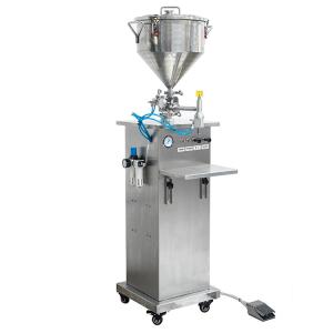 China Semi Automatic Syringe Liquid Filling Machine Pneumatic High Accuracy Ceramic Plunger Pump factory