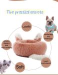 Manufacture High Quality Rabbit Ears Heating Winter Pet Dog Cat Bed Sofa For Pet