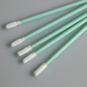 Knitted Mini Round Head Cleanroom Polyester Cleaning Swab